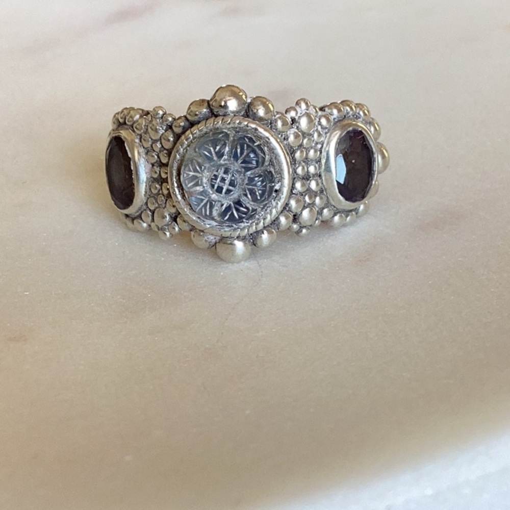 Lagos Iolite Ring
